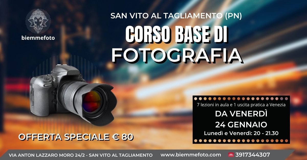 Corso Base di Fotografia